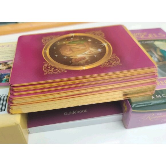 Vtg Romance Angels Oracle Cards Deck & Guidebook by Doreen Virtue OOP Original - Picture 9 of 11